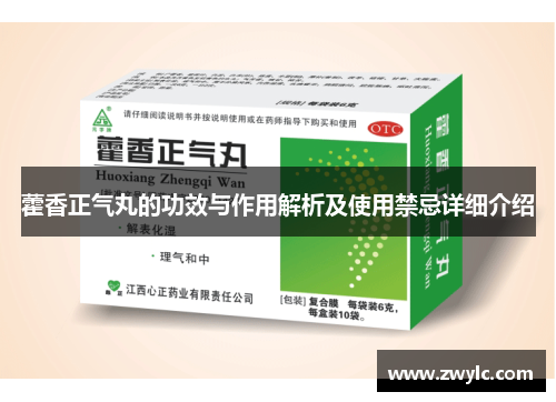 藿香正气丸的功效与作用解析及使用禁忌详细介绍